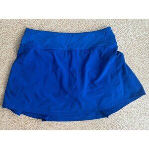 Women's Lululemon Size 4 Pace Rival Skirt II 4-Way Stretch Wild Bluebell Tennis